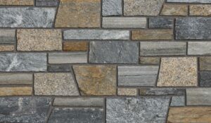 Pangaea® Natural Stone – Quarry Ledgestone®, Providence avec demi pouce joints de mortier