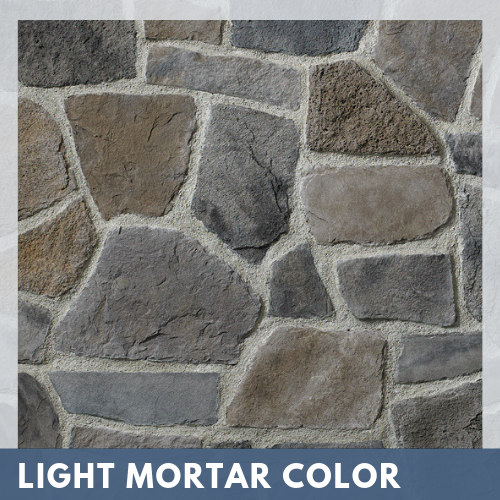Light Mortar Joint Color