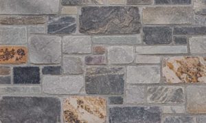 Pangaea® Natural Stone – 3 Course Ashlar, Oxford with half inch mortar joints