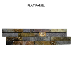 TIER® Natural Stone - Contemporary, Ochre Flat Panel