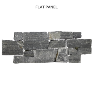TIER® Natural Stone - Traditional, Grey Slate Flat Panel