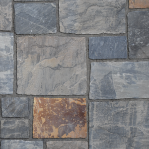 Pangaea® Natural Stone – Castlestone, Copper Canyon with half inch mortar joints