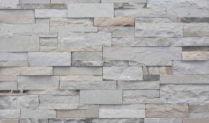 Pangaea® Natural Stone - Terrain Ledgestone Formfit, Tuscan with tight fit mortar joints