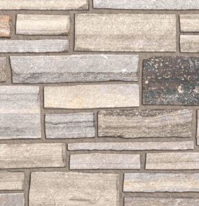 Pangaea® Natural Stone - Ledgestone, New England with half inch mortar joints