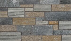 Pangaea® Natural Stone - Atlas Strip, Providence with half inch mortar joint
