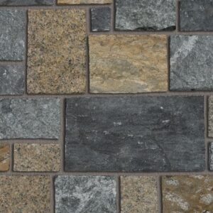 Pangaea® Natural Stone – Castlestone, Providence with half inch mortar joints