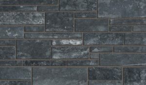 Pangaea® Natural Stone – 3 Course Ashlar, Ash with half inch mortar joints